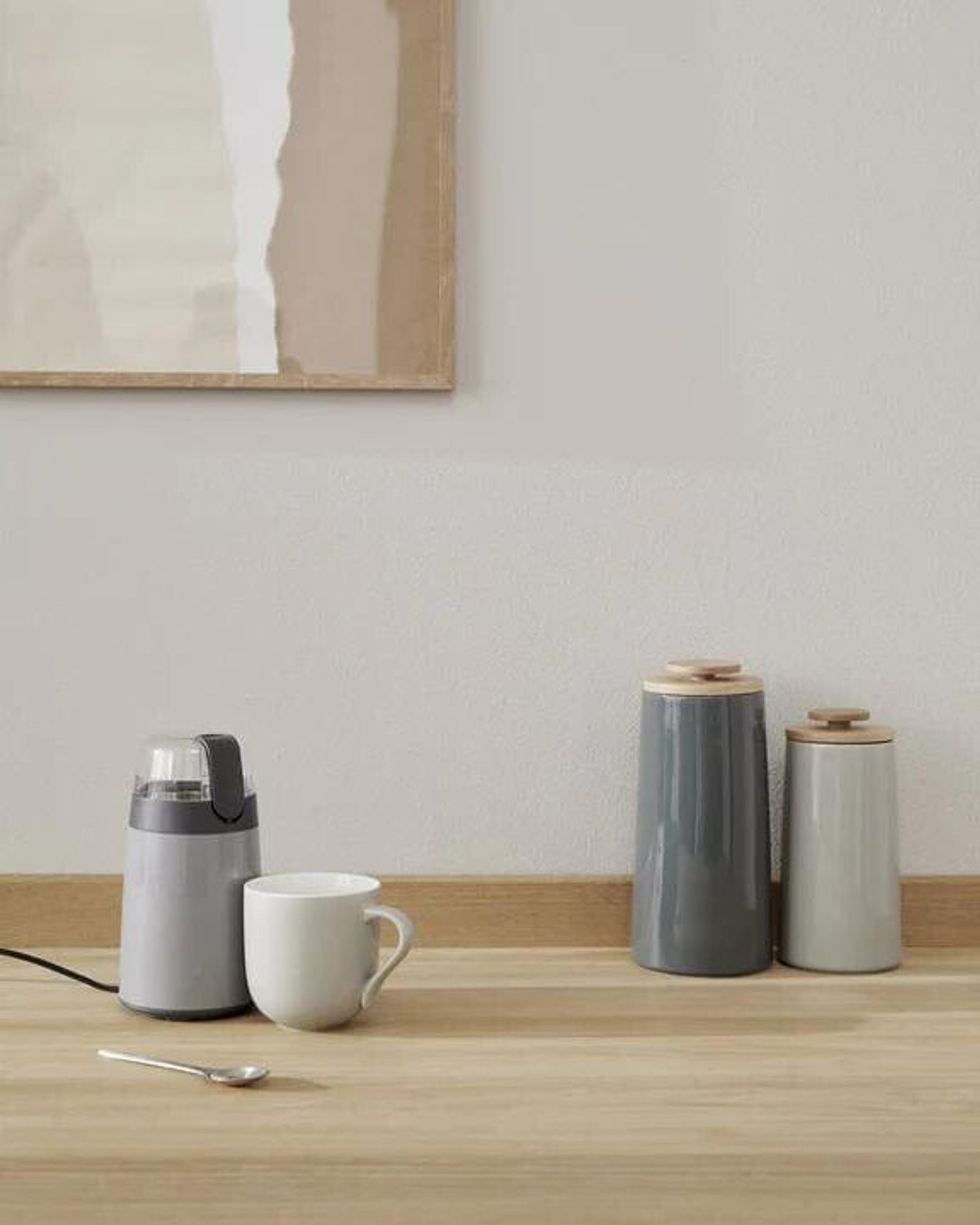 علبة قهوة/برطمان تخزين ستيلتون إيما، ٥٠٠ غرام - رمادي غامق x-223-1