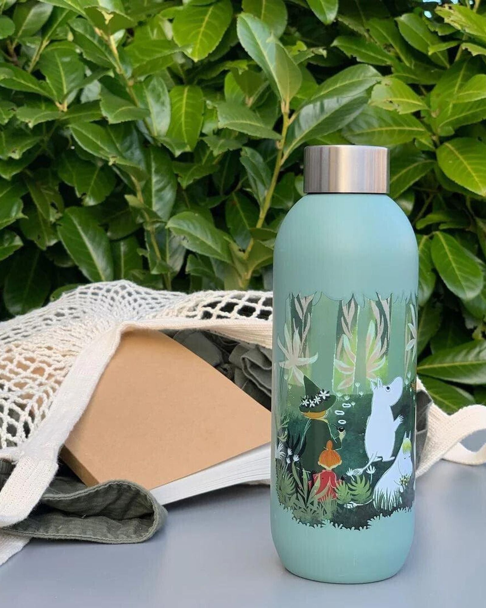 زجاجة مياه ستيلتون كيب كول سعة 0.75 لتر، لون أخضر باهت، مومين 1372-3