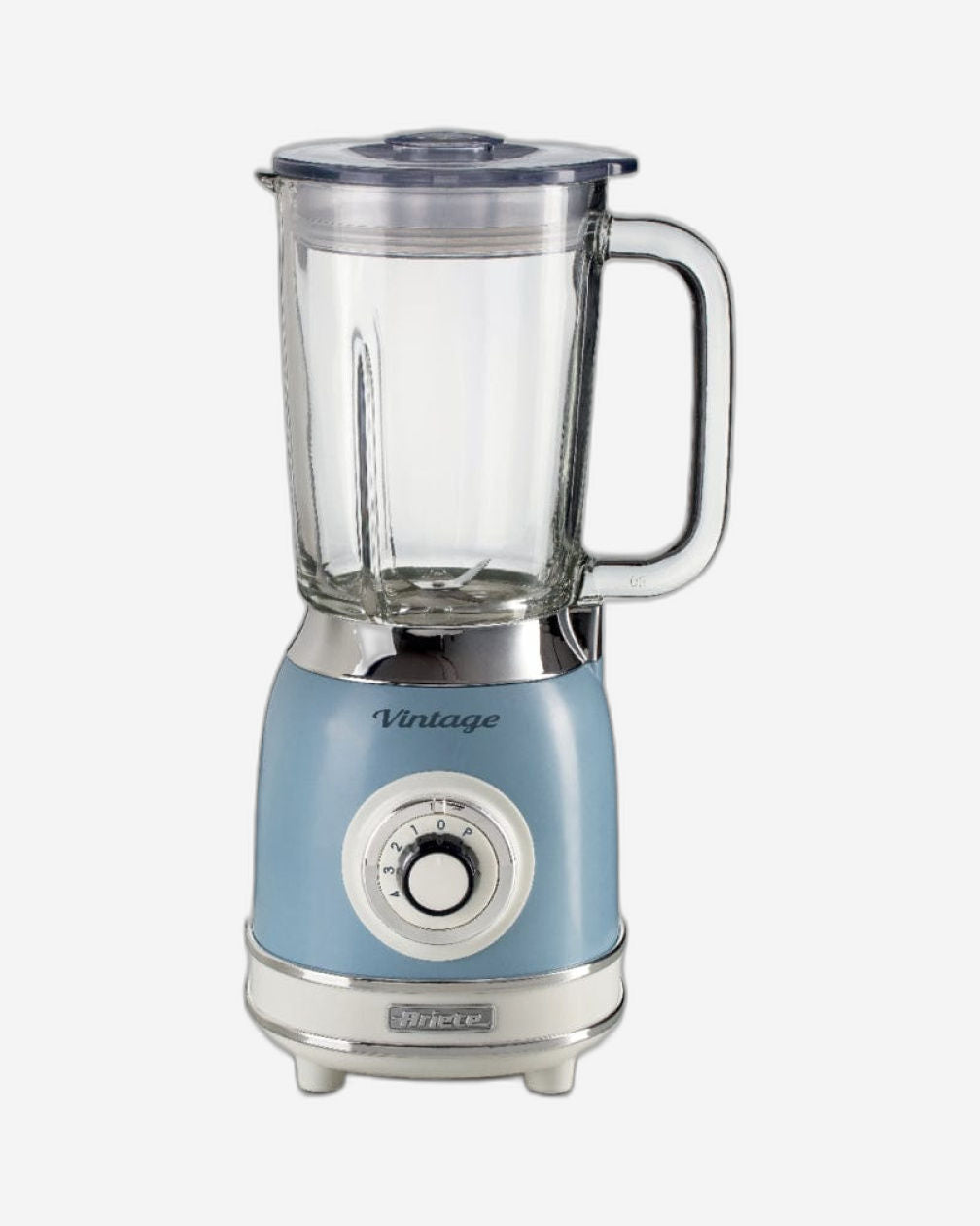 خلاط زجاجي عتيق من أرييتي + مطحنتين