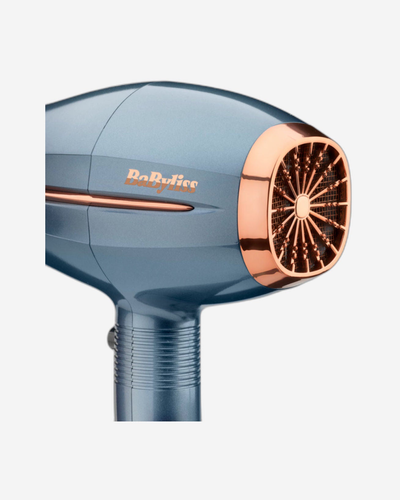 مجفف شعر BaByliss بقوة 2200 واط يعمل بالتيار المستمر بتقنية الأيونات | محرك قوي لتجفيف سريع | فوهة تصفيف واحدة | تحكم في تجعد الشعر | تصميم خفيف الوزن | مثالي للشعر الكثيف والمجعد – D251PSDE