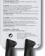 سكين تقشير فيكتورينوكس بحافة مموجة سوداء 8 سم، مجموعة من قطعتين - 6.7633.B