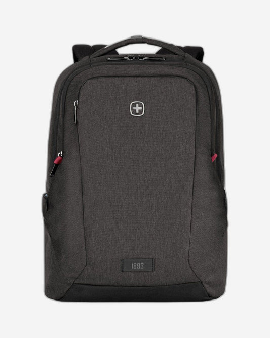 حقيبة ظهر Wenger Mx Professional للكمبيوتر المحمول مقاس 16 بوصة مع جيب للكمبيوتر اللوحي - رمادي - 611641