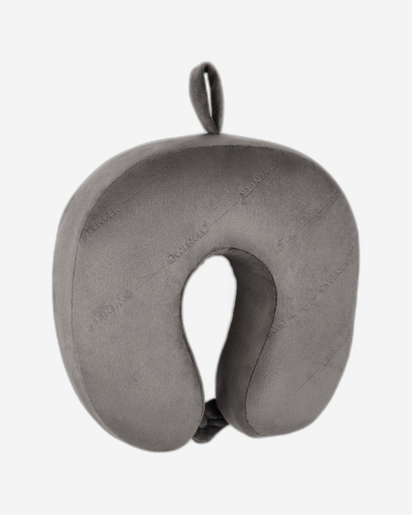 وسادة عنق للسفر من وينجر مصنوعة من إسفنج الذاكرة، لون رمادي - 611884