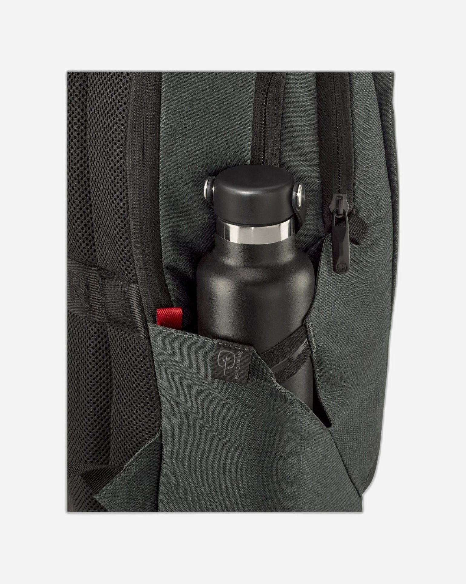 حقيبة ظهر Wenger Mx Eco Professional للكمبيوتر المحمول مقاس 16 بوصة مع جيب للكمبيوتر اللوحي - فحمي - 612261