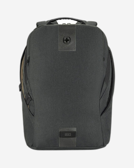 حقيبة ظهر Wenger Mx Eco Light للكمبيوتر المحمول مقاس 16 بوصة مع جيب للكمبيوتر اللوحي - فحمي - 612262