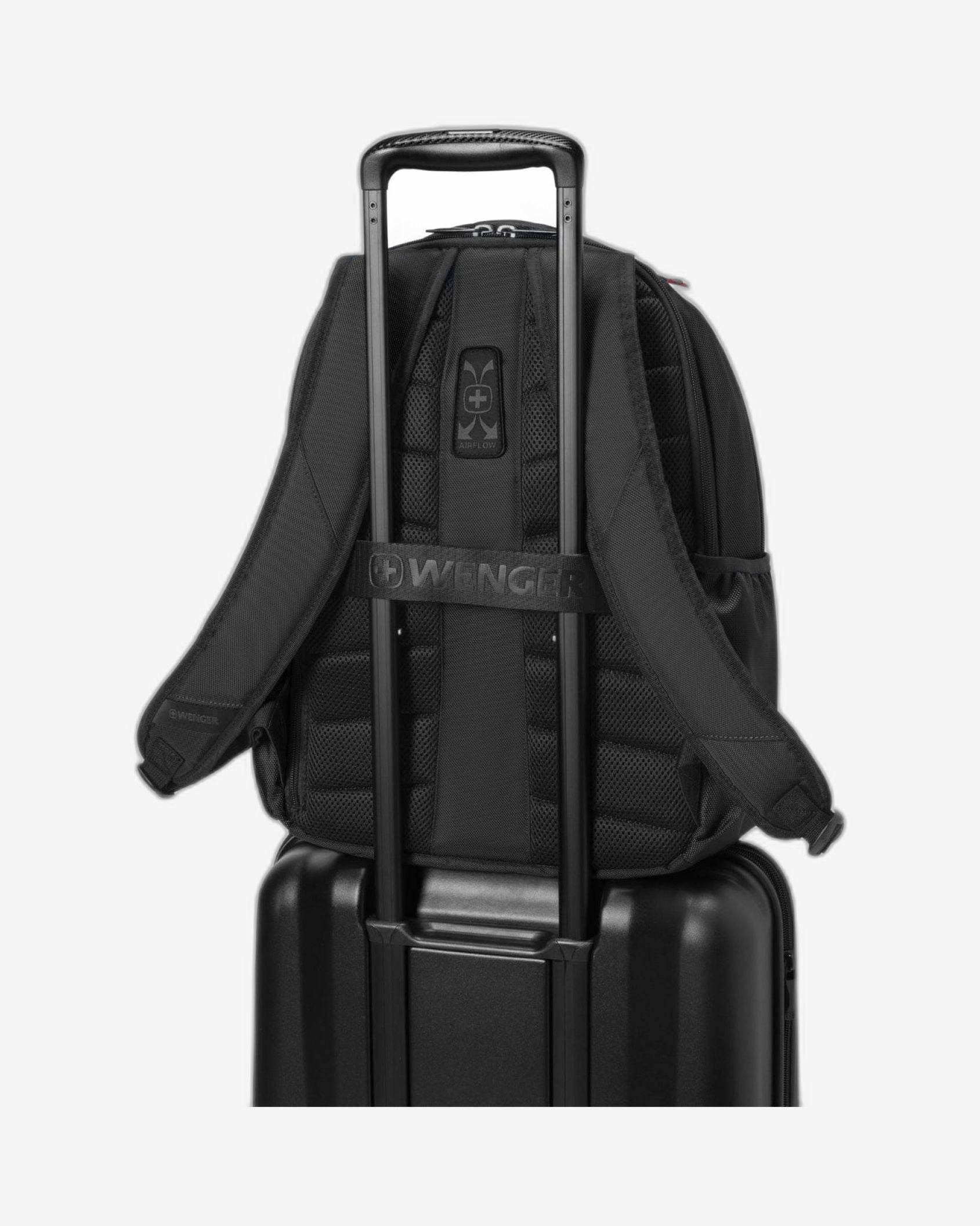 حقيبة ظهر Wenger XE Professional للكمبيوتر المحمول مقاس 15.6 بوصة مع جيب للكمبيوتر اللوحي باللون الأسود - 612739