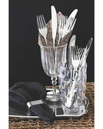 صينية ترامونتينا برازيل الكلاسيكية مستطيلة الشكل من الفولاذ المقاوم للصدأ بمقابض، مقاس 49×34 سم