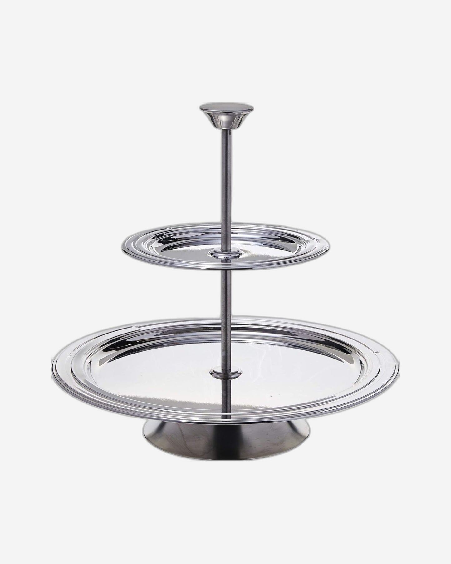 حامل حلوى ترامونتينا برازيل سيكلو من الفولاذ المقاوم للصدأ ذو طبقتين