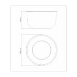 موزع مشروبات حراري بلاستيكي أحمر من ترامونتينا إكساتا مع بطانة زجاجية سعة لتر واحد