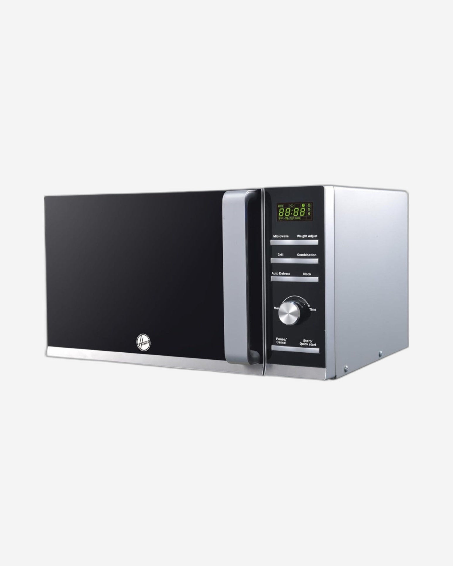 فرن ميكروويف رقمي من هوفر سعة 25 لترًا مع شواية