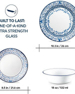 طقم عشاء كوريل بورتوفينو من 12 قطعة (1146924)