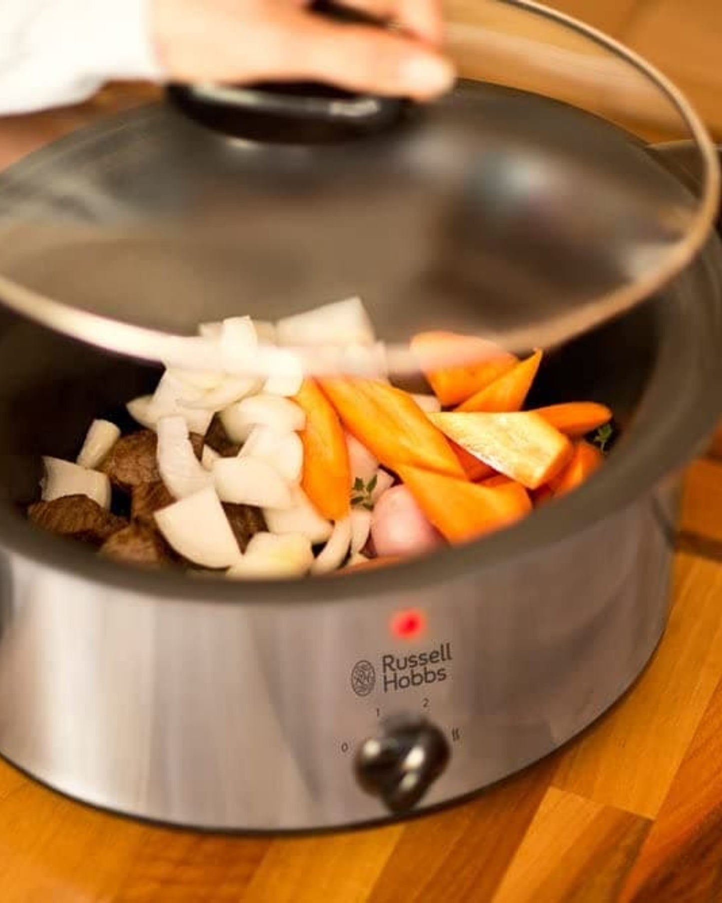 طباخ بطيء من راسل هوبز سعة 3.5 لتر