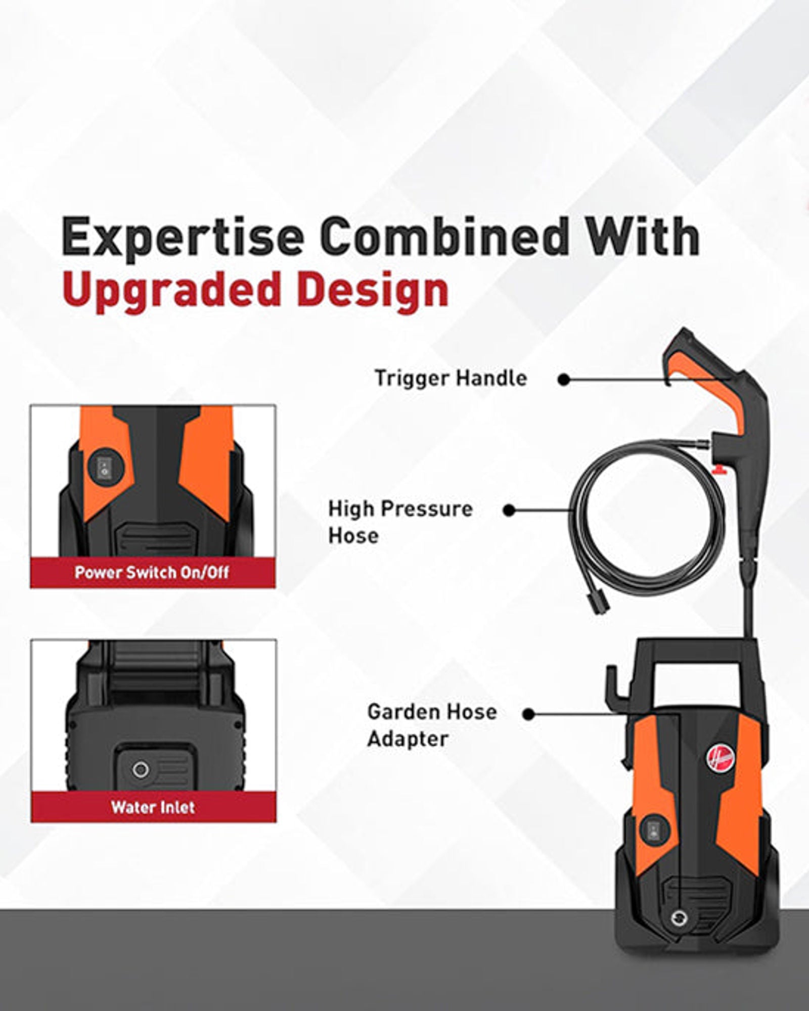 غسالة ضغط هوفر 120 بار