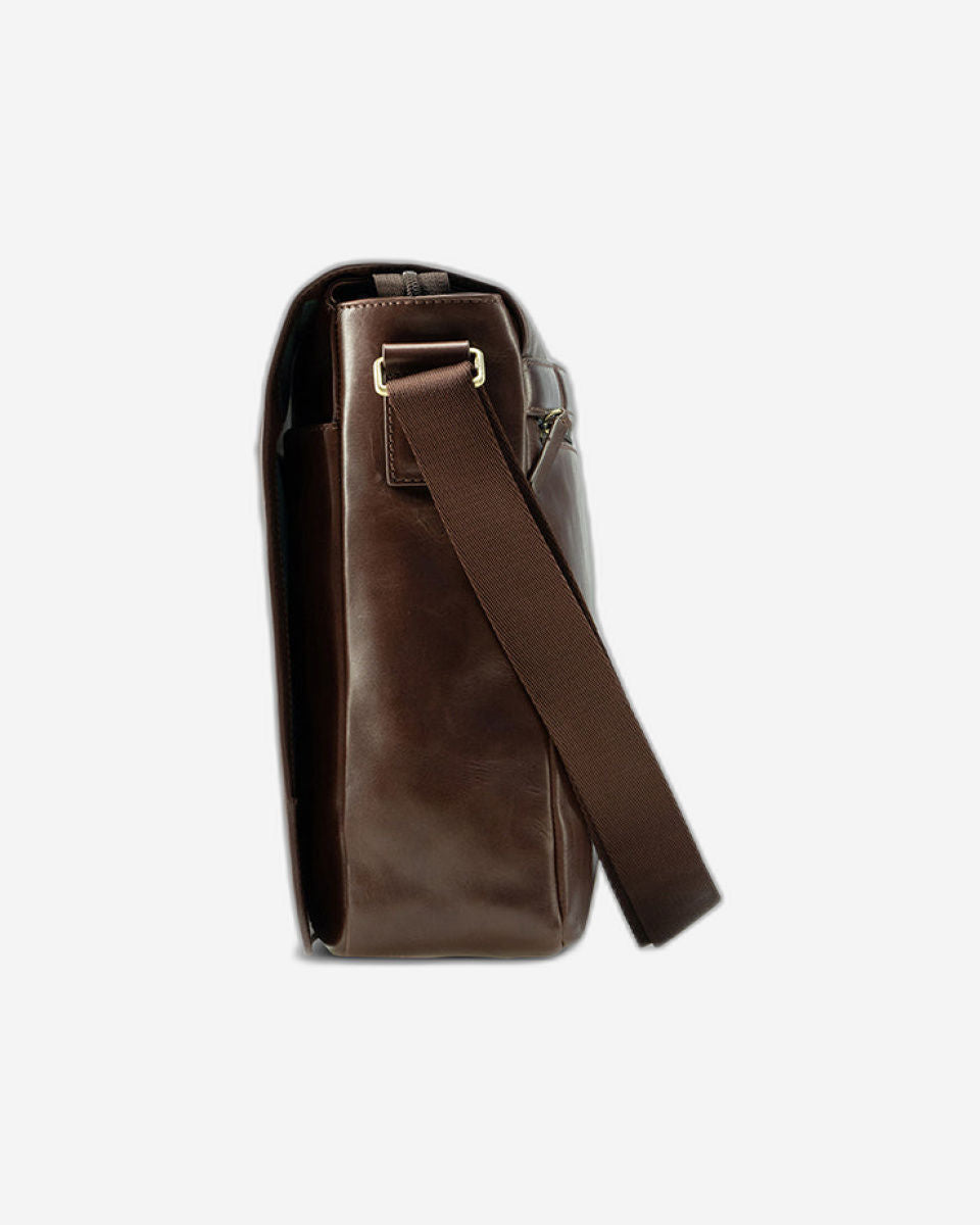 حقيبة كتف جلدية كبيرة من جوست سكاجن