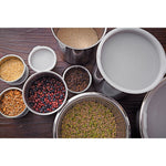 مقلاة ترامونتينا جرانو المصنوعة من الفولاذ المقاوم للصدأ مع هيكل ثلاثي الطبقات وطبقة داخلية من السيراميك الرمادي الجرافيتي، 26 سم