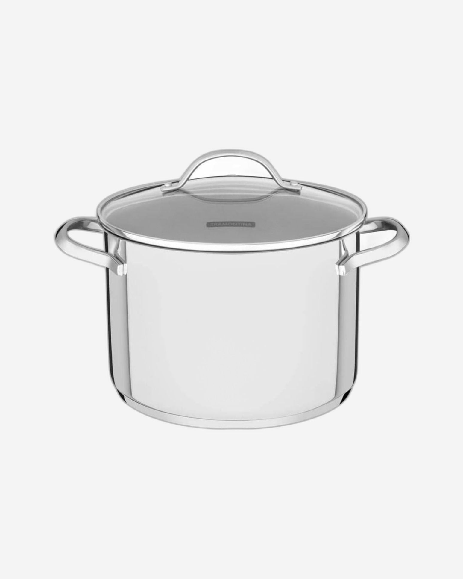 Tramontina Brazil  Una 20cm 4.6L Stainless Steel Stock Pot with Tri-ply Bottom