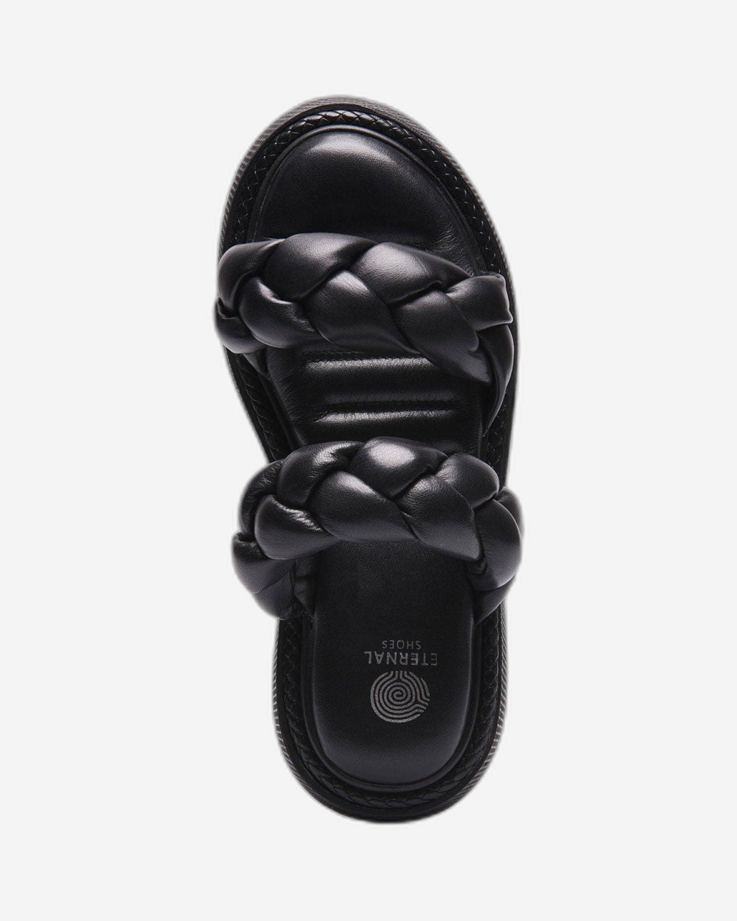 صندل نسائي أبدي أسود - 109100