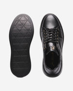 حذاء رياضي رجالي من جون ريتشاردو باللون الأسود - 17169-1