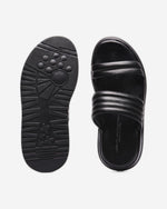 صندل جون ريتشاردو للرجال باللون الأسود - 2872-1