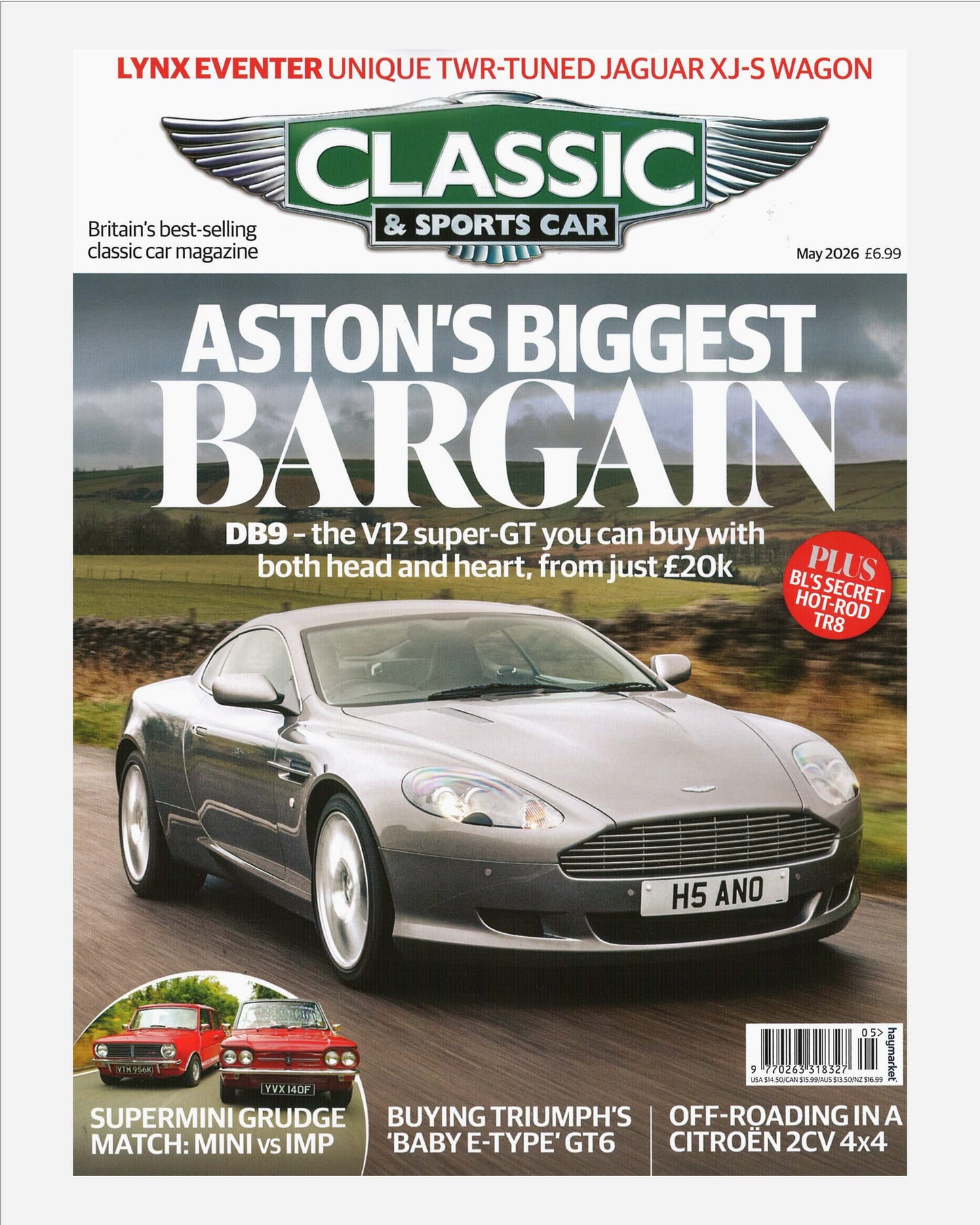 Classic & Sports Car SPL (المملكة المتحدة) أبريل 2026
