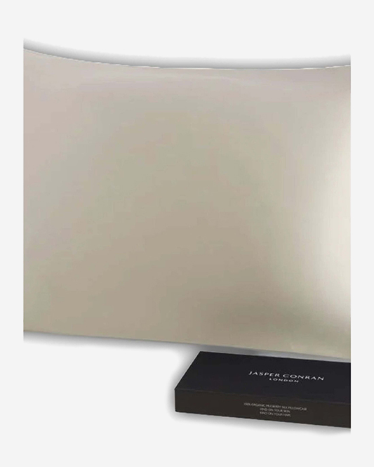 غطاء وسادة قياسي "حرير عضوي" من جاسبر كونران مع علبة