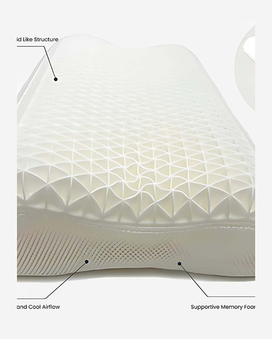 وسادة "كونتور" من "لينن أوبسيشن" لتخفيف الضغط الذكي