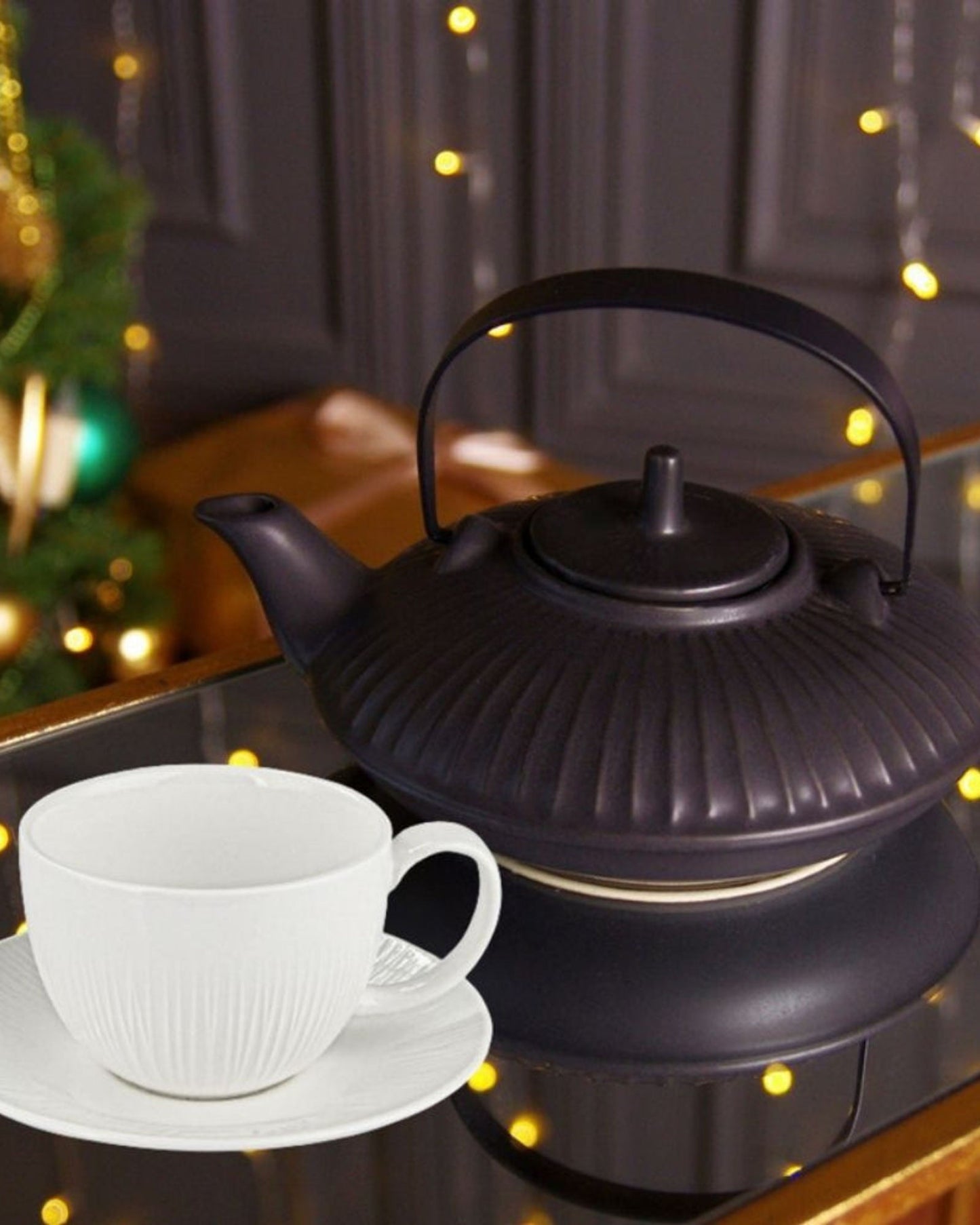 طقم فناجين وصحون فيسمان أبيض 200 مل من بيلاجيو، قطعتين