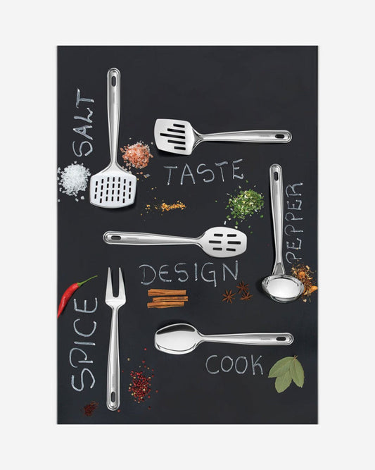 مغرفة ترامونتينا إكستراتا المصنوعة من الفولاذ المقاوم للصدأ