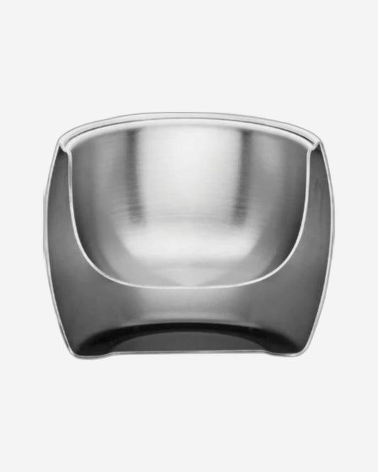 طقم شاي وكابتشينو ترامونتينا برازيل من 18 قطعة من الفولاذ المقاوم للصدأ اللامع