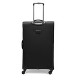 مجموعة حقائب سفر وينجر إيزي الناعمة القابلة للتمدد، 54+68+80 سم، مجموعة من 3 قطع - أسود
