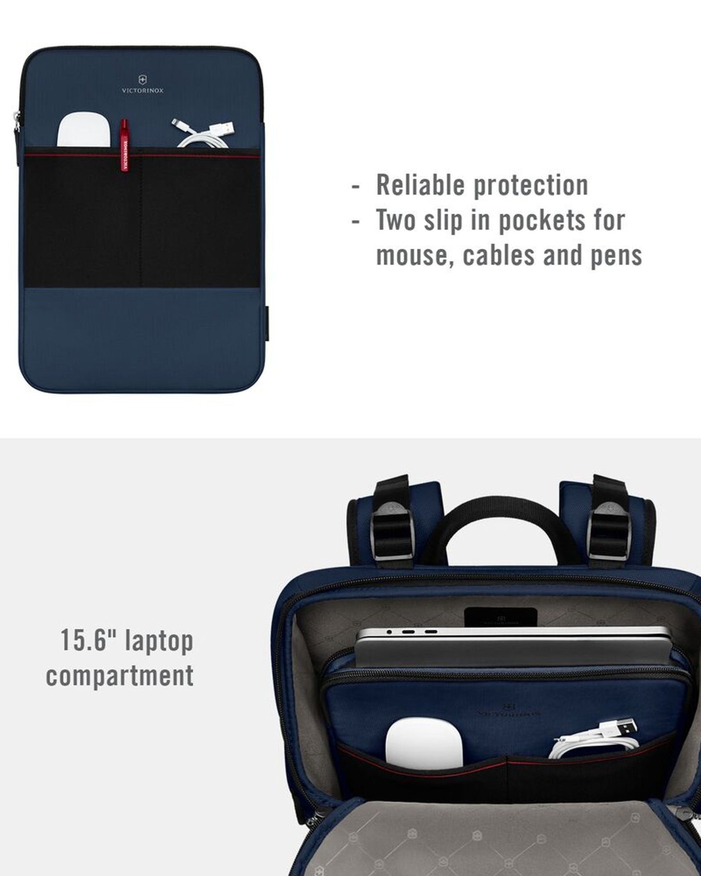 حقيبة ظهر فيكتورينوكس ألتمونت مودرن كوميوتر سوداء