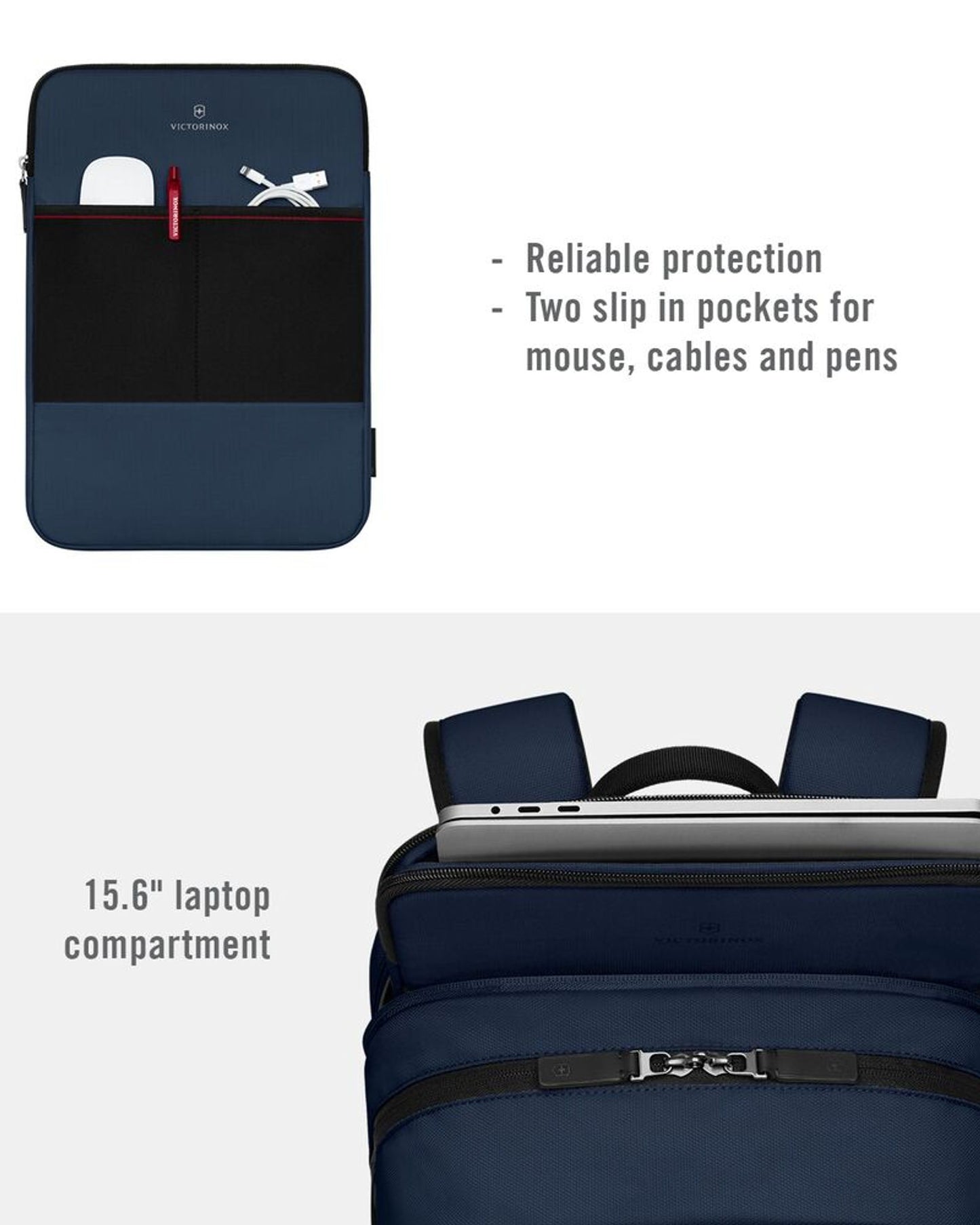 حقيبة ظهر فيكتورينوكس ألتمونت مودرن ديلوكس سوداء