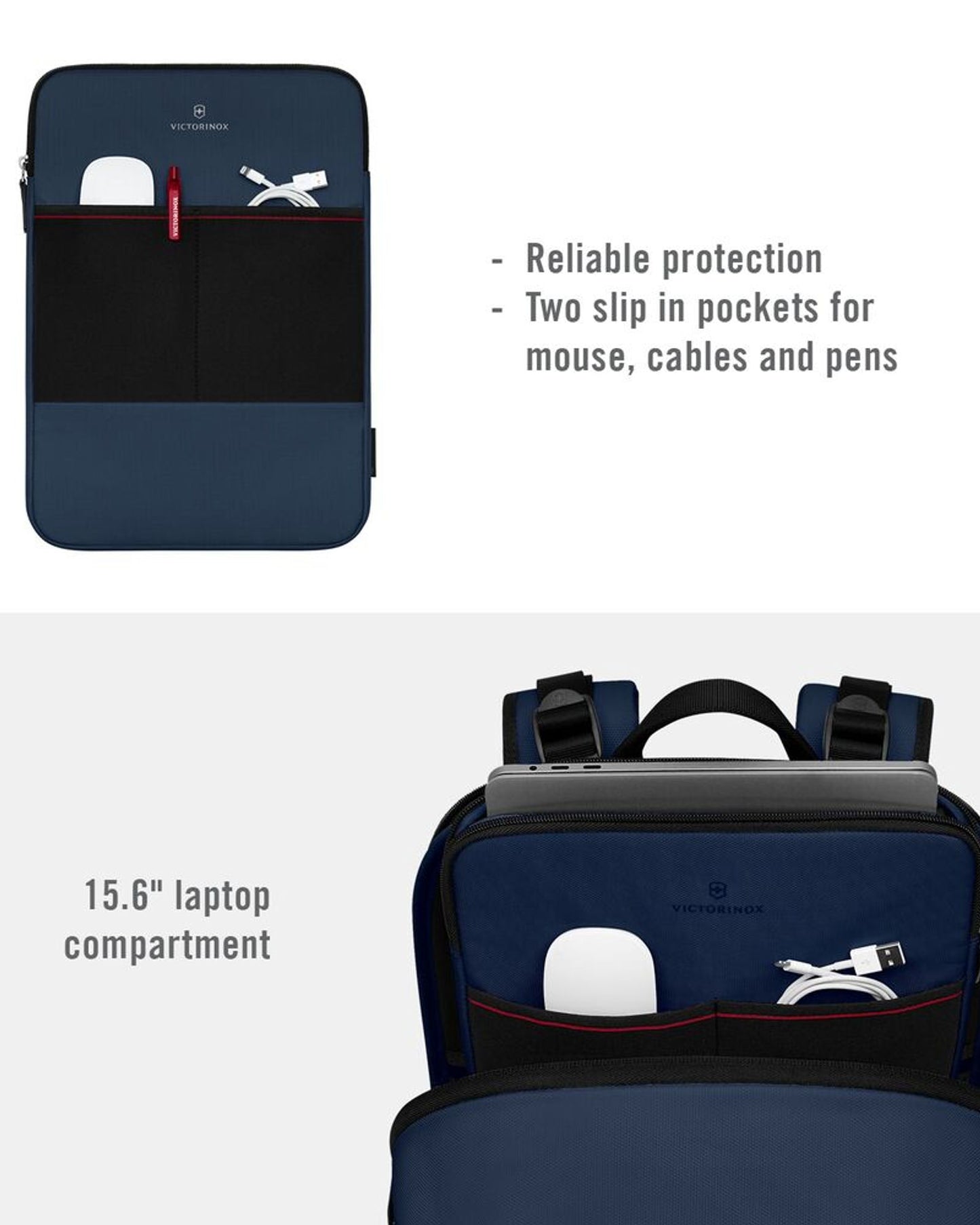 حقيبة ظهر فيكتورينوكس ألتمونت مودرن ترافيلر سوداء