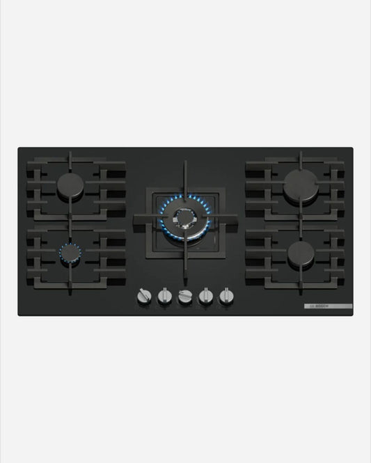 Bosch Series 6 Gas Hob 5 Burners Glass