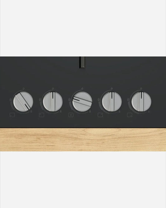 موقد غاز بوش سلسلة 6، 5 شعلات، زجاج  