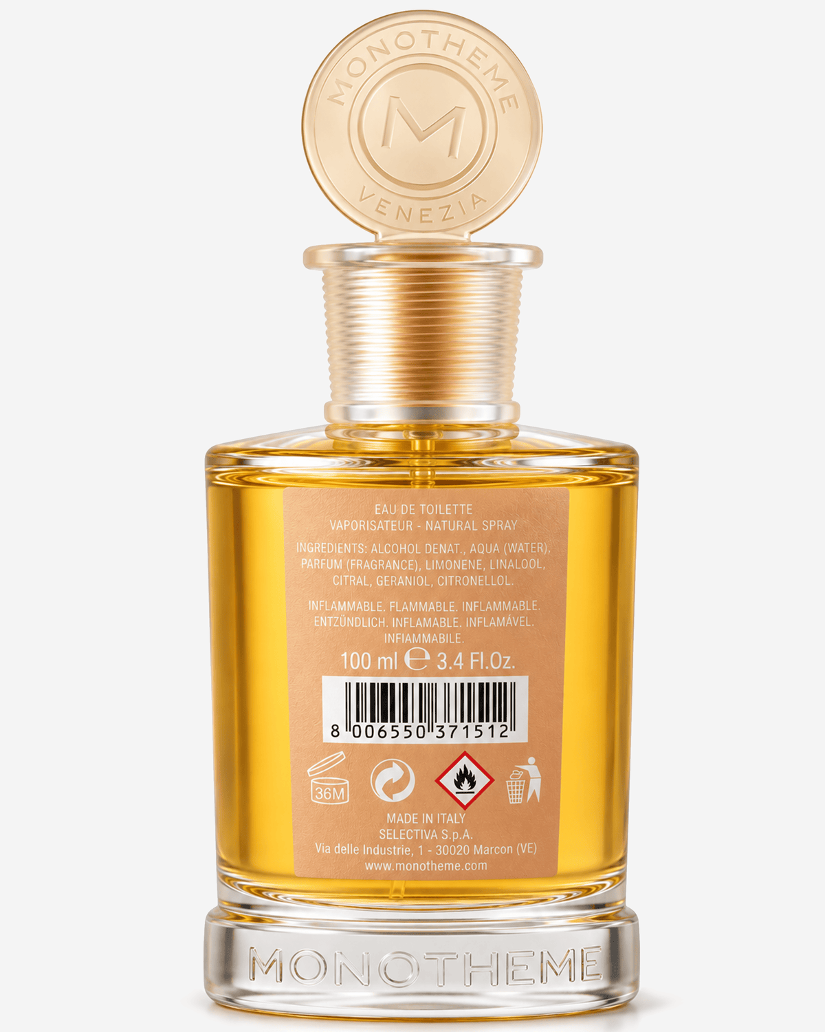 Monotheme Camelia Eau De Toilette Vaporisateur Pour Femme 100 Ml