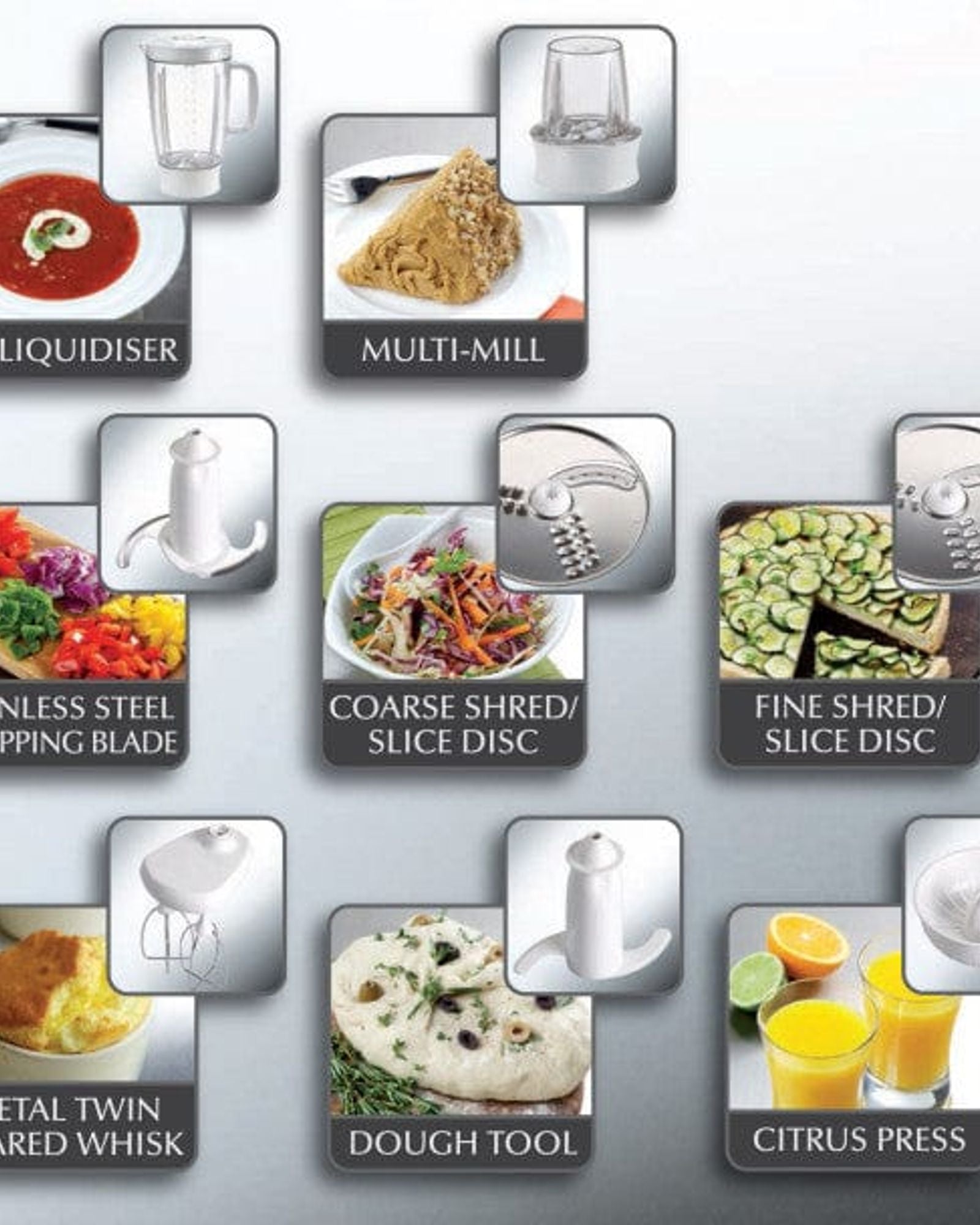 معالج طعام متعدد الوظائف من كينوود