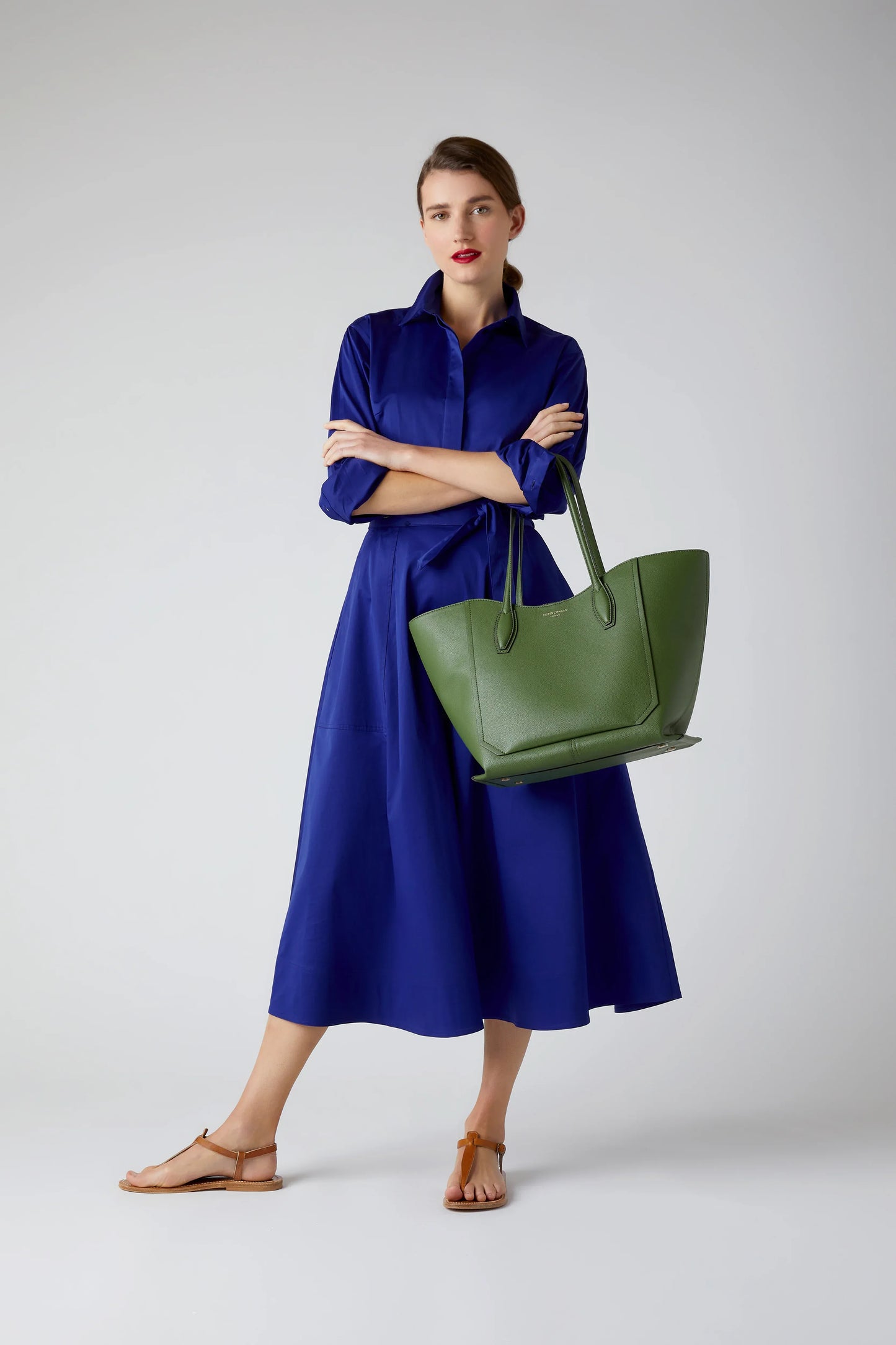 Blythe Full Skirt Shirt Dress