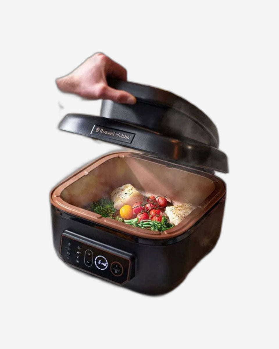 مقلاة هوائية رقمية متعددة الاستخدامات من راسل هوبز ساتيسفري، سعة 5.5 لتر