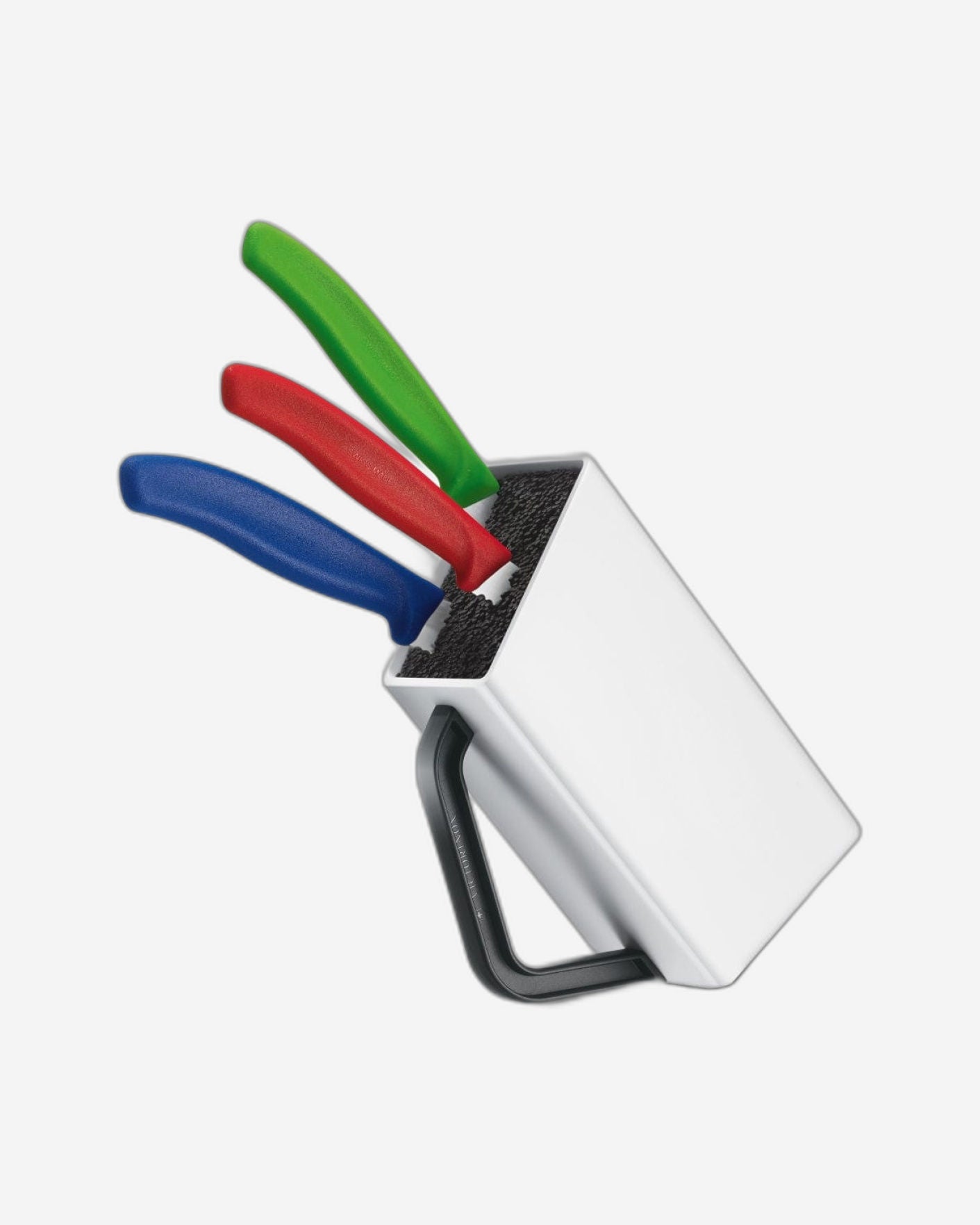 كتلة أدوات المائدة الكلاسيكية السويسرية من فيكتورينوكس باللون الأبيض