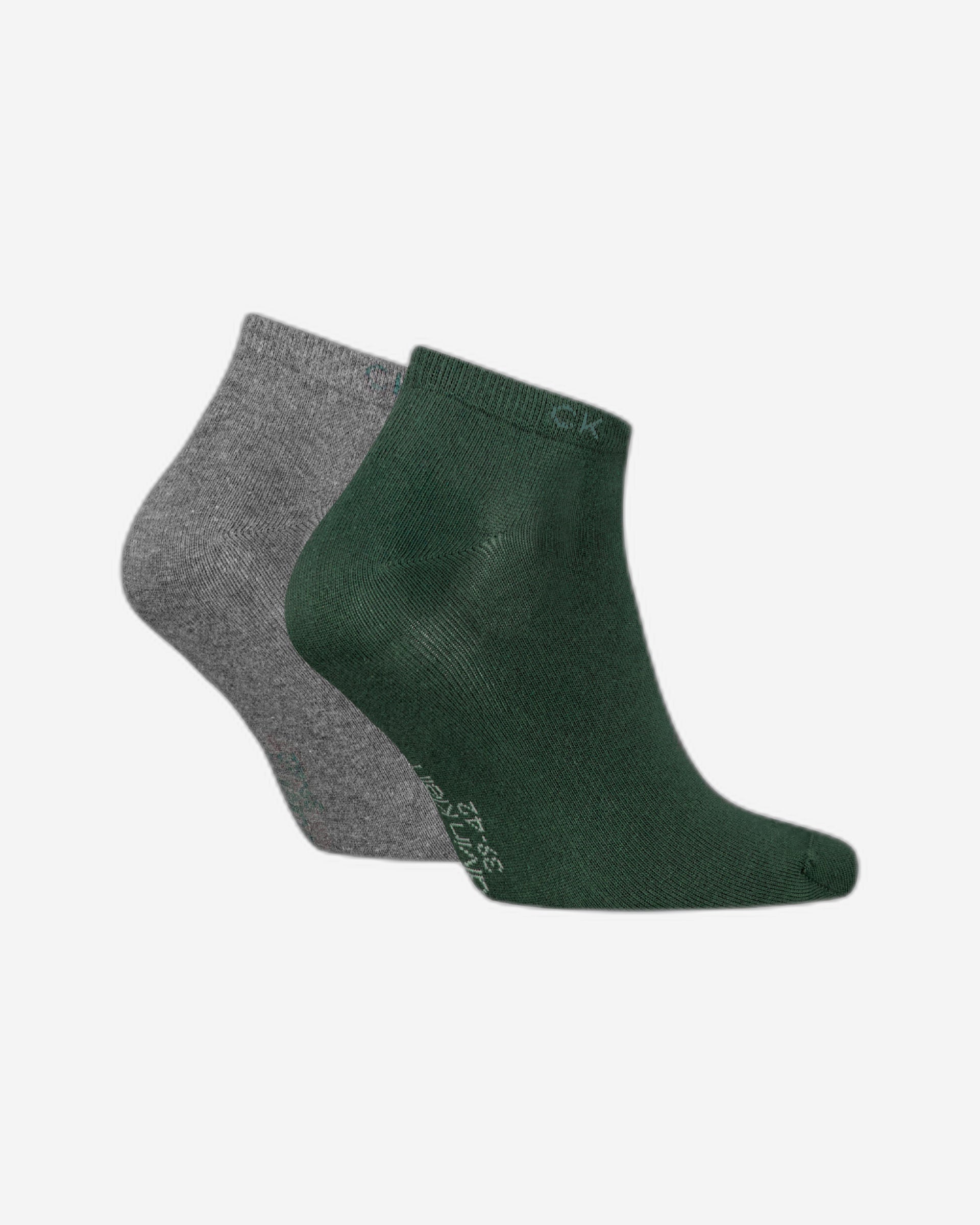 جوارب رياضية رجالية من كالفن كلاين - عبوة من قطعتين