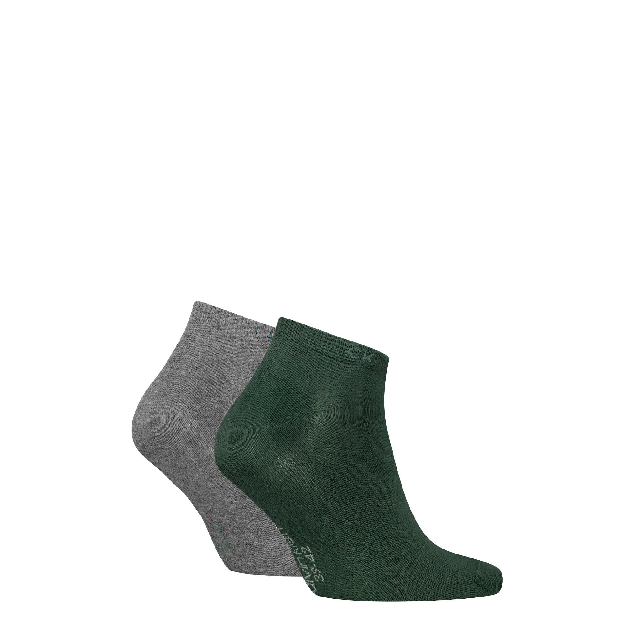 جوارب رياضية رجالية من كالفن كلاين - عبوة من قطعتين