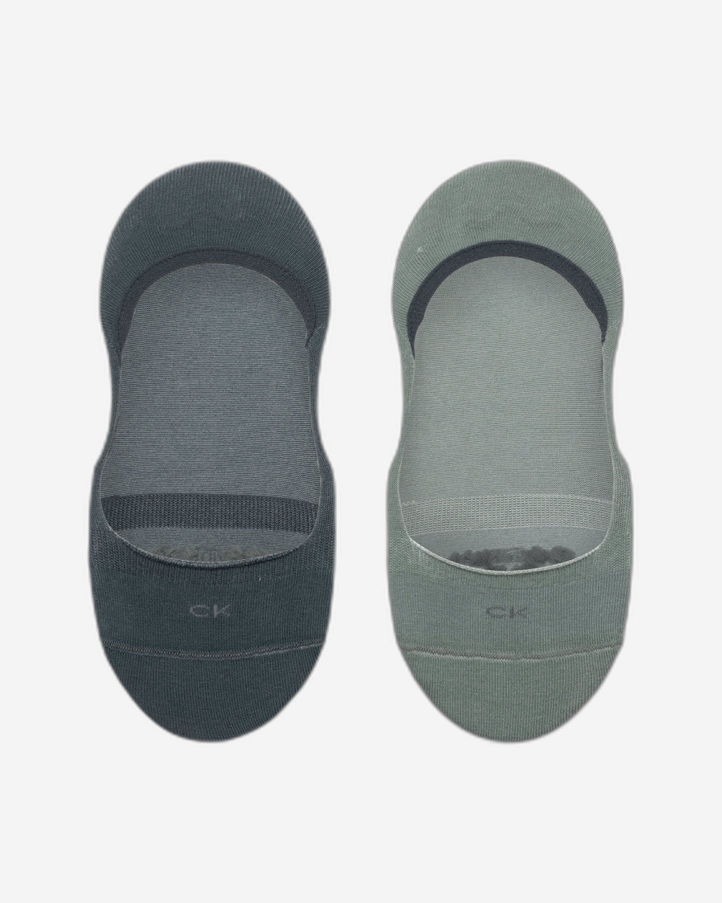 جوارب Calvin Klein النسائية غير المرئية - عبوة من قطعتين