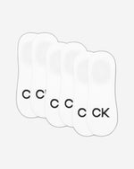 جوارب كالفن كلاين غير المرئية للرجال - عبوة من 6 قطع