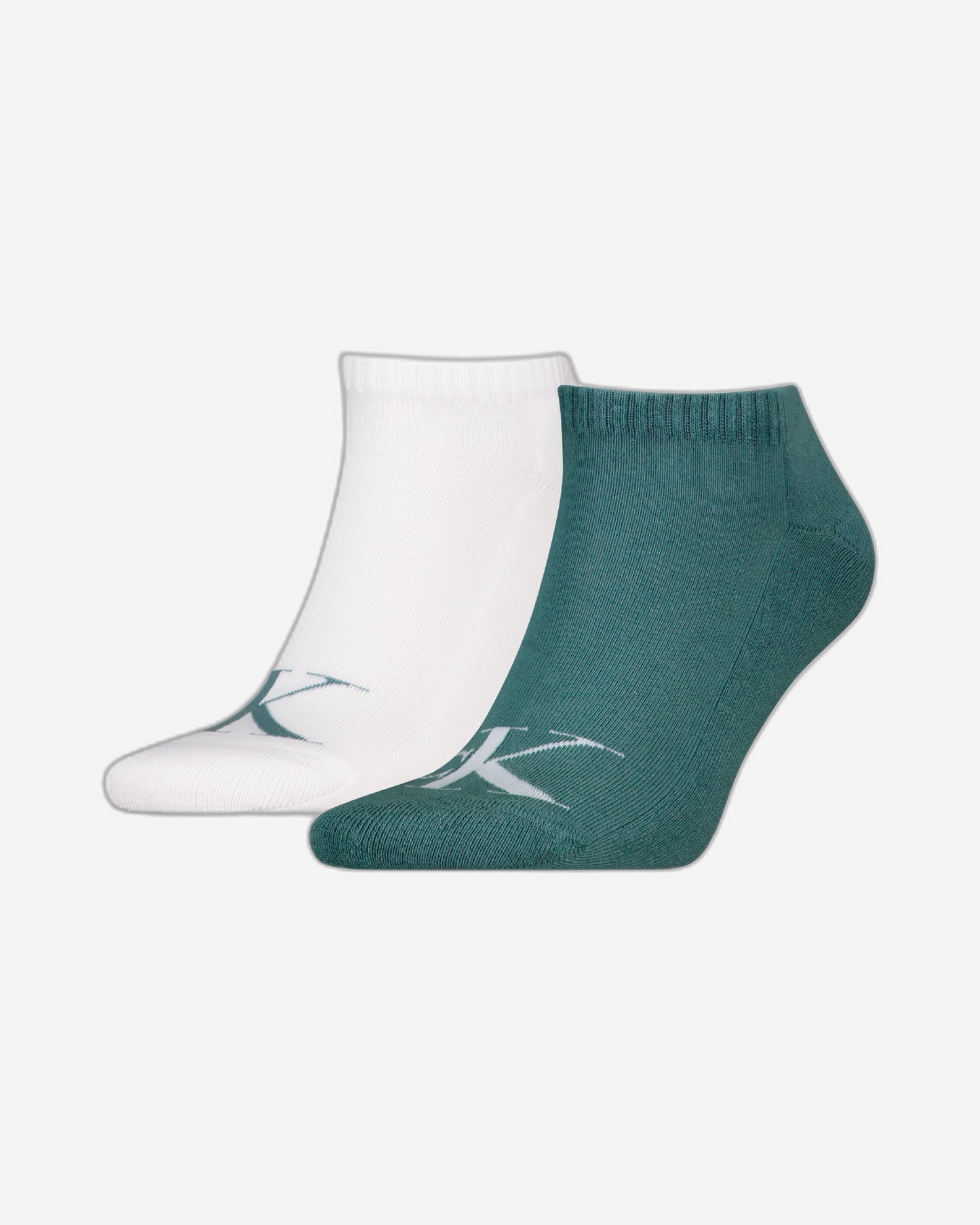 جوارب رياضية رجالية من كالفن كلاين جينز - عبوة من قطعتين