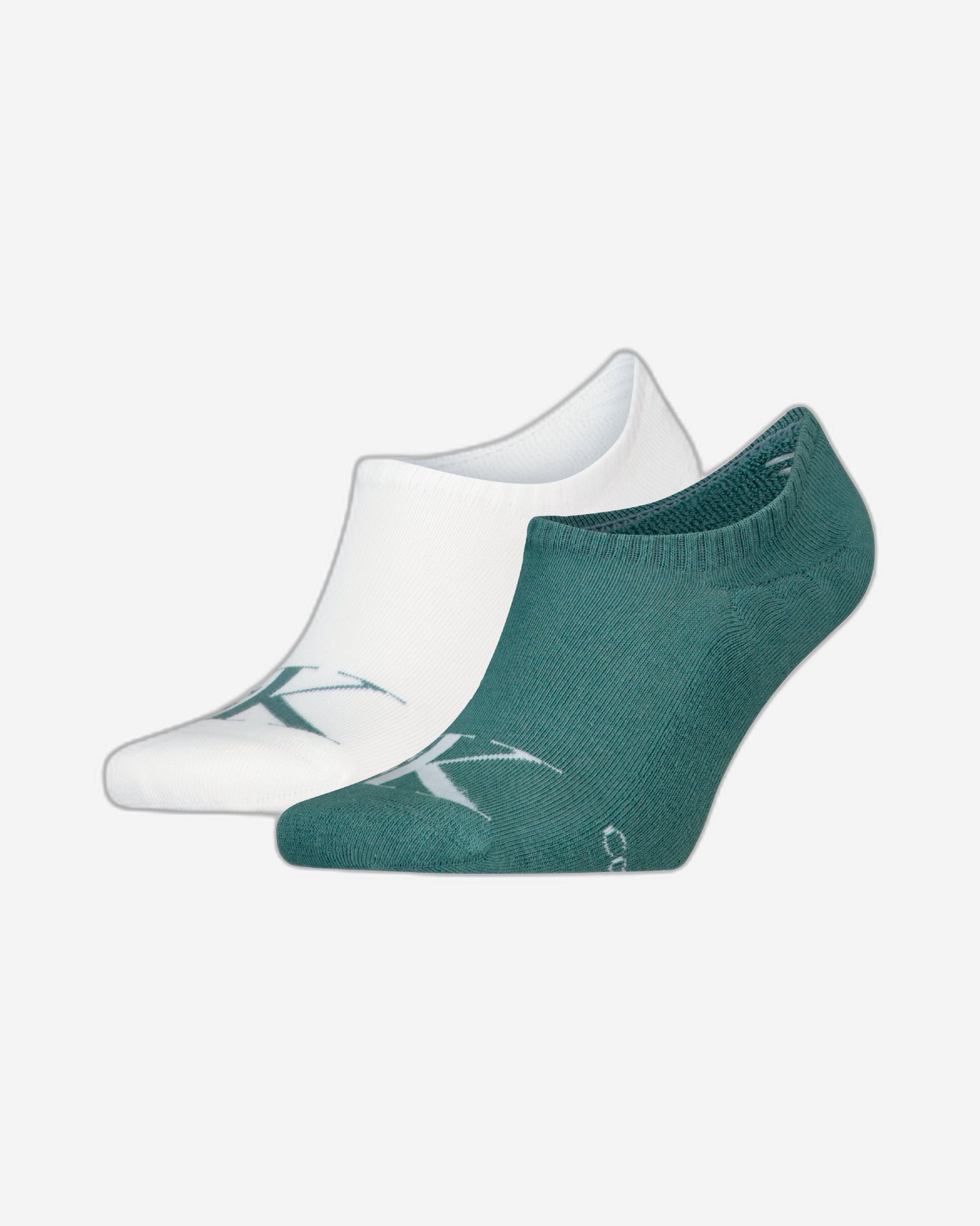 جوارب Calvin Klein Jeans الرجالية غير المرئية - عبوة من قطعتين