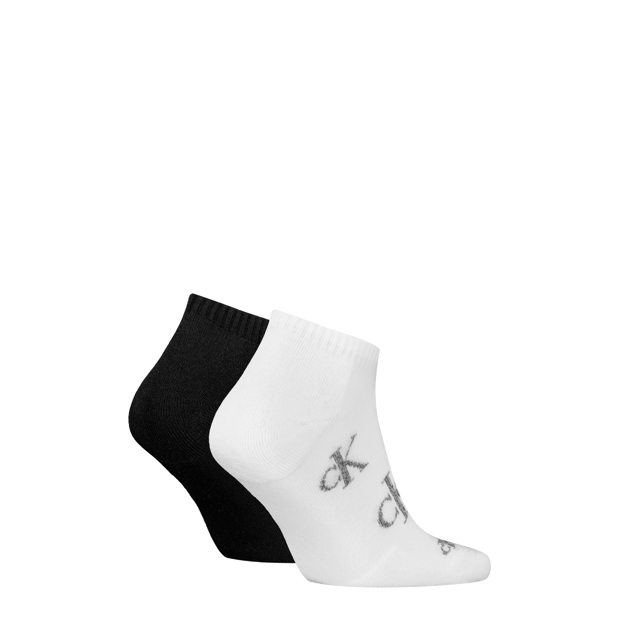 جوارب رياضية رجالية من كالفن كلاين جينز - عبوة من قطعتين