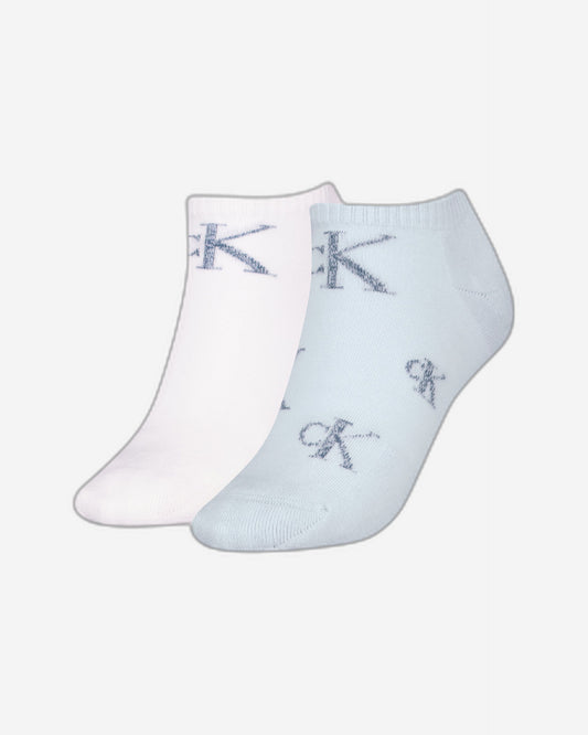 جوارب رياضية نسائية من كالفن كلاين جينز - عبوة من قطعتين