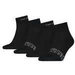 Calvin Klein Men's Quarter Socks 4 pack