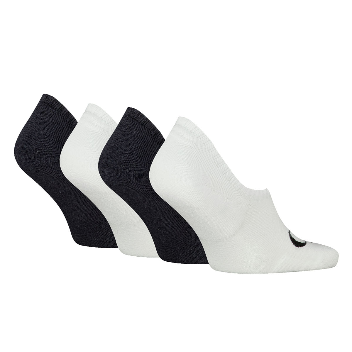 جوارب Calvin Klein Jeans الرجالية غير المرئية - عبوة من 4 قطع